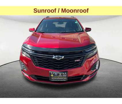 2024UsedChevroletUsedEquinoxUsedAWD 4dr is a Red 2024 Chevrolet Equinox Car for Sale in Mendon MA