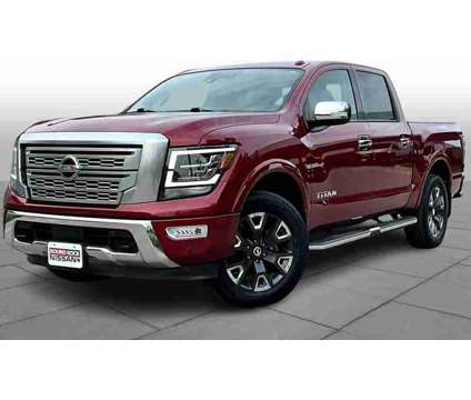 2021UsedNissanUsedTitanUsed4x4 Crew Cab is a Red 2021 Nissan Titan Car for Sale