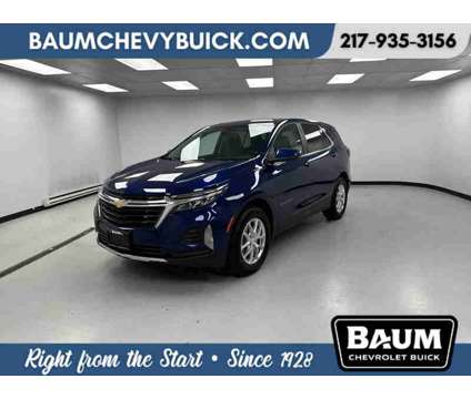 2022UsedChevroletUsedEquinoxUsedFWD 4dr is a Blue 2022 Chevrolet Equinox Car for Sale in Clinton IL