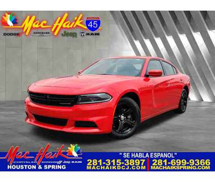 2022UsedDodgeUsedChargerUsedRWD is a Red 2022 Dodge Charger Car for Sale in Houston TX