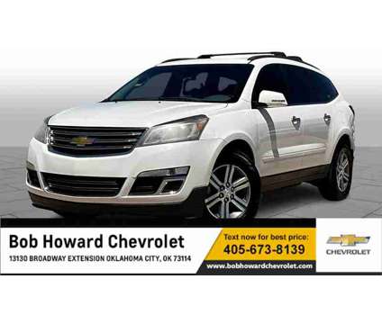 2015UsedChevroletUsedTraverseUsedAWD 4dr is a White 2015 Chevrolet Traverse Car for Sale in Oklahoma City OK