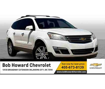 2015UsedChevroletUsedTraverseUsedAWD 4dr is a White 2015 Chevrolet Traverse Car for Sale in Oklahoma City OK