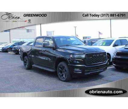 2025NewRamNew1500New4x4 Crew Cab 5 7 Box is a Black 2025 RAM 1500 Model Car for Sale in Greenwood IN