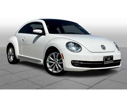 2013UsedVolkswagenUsedBeetleUsed2dr DSG is a White 2013 Volkswagen Beetle Car for Sale in Houston TX