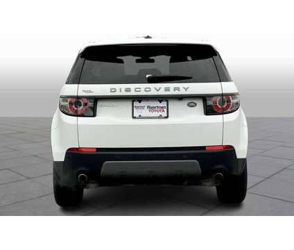 2016UsedLand RoverUsedDiscovery SportUsedAWD 4dr is a White 2016 Land Rover Discovery Sport Car for Sale in Columbus GA