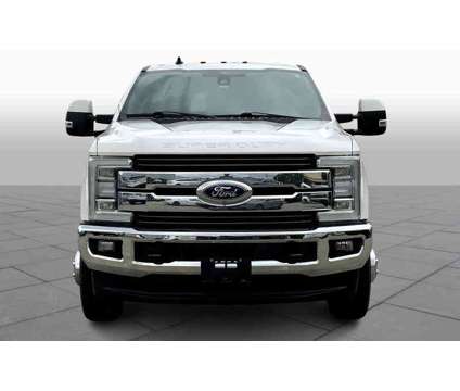 2019UsedFordUsedSuper Duty F-350 DRWUsed4WD Crew Cab 8 Box is a Grey, Silver, White 2019 Car for Sale in Houston TX