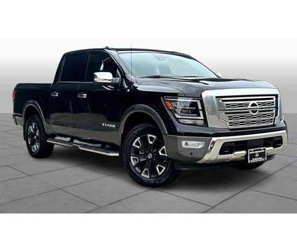 2021UsedNissanUsedTitanUsed4x4 Crew Cab is a Black 2021 Nissan Titan Car for Sale in Stafford TX