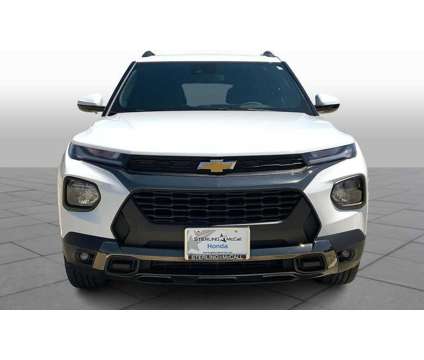 2023UsedChevroletUsedTrailBlazerUsedAWD 4dr is a White 2023 Chevrolet trail blazer Car for Sale in Kingwood TX