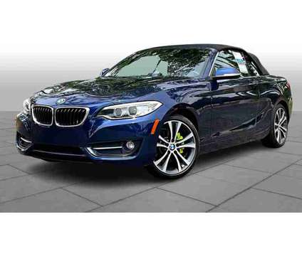2017UsedBMWUsed2 SeriesUsedConvertible is a Blue 2017 Car for Sale in Bluffton SC