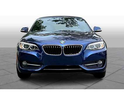 2017UsedBMWUsed2 SeriesUsedConvertible is a Blue 2017 Car for Sale in Bluffton SC