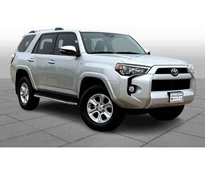 2019UsedToyotaUsed4RunnerUsed4WD (Natl) is a Silver 2019 Toyota 4Runner Car for Sale in Richmond TX