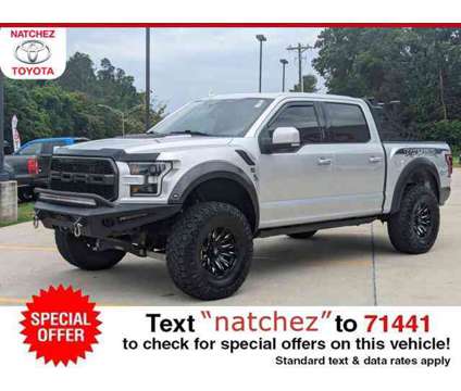 2019 Ford F-150 Raptor is a Silver 2019 Ford F-150 Raptor Car for Sale in Natchez MS