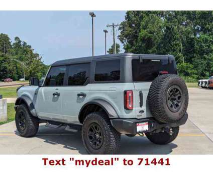 2023 Ford Bronco Wildtrak is a Grey 2023 Ford Bronco Car for Sale in Natchez MS
