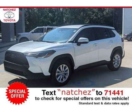 2023 Toyota Corolla Cross LE is a White 2023 Toyota Corolla Car for Sale in Natchez MS