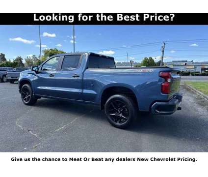 2024 Chevrolet Silverado 1500 Custom is a Blue 2024 Chevrolet Silverado 1500 Custom Car for Sale in Portland OR