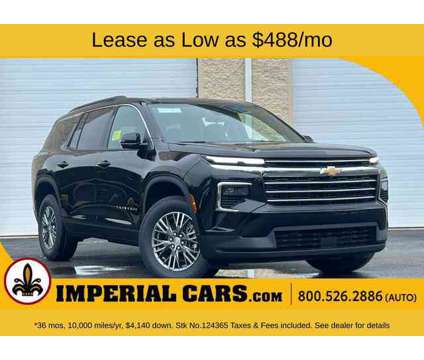 2024 Chevrolet Traverse FWD LT is a Black 2024 Chevrolet Traverse Car for Sale in Mendon MA
