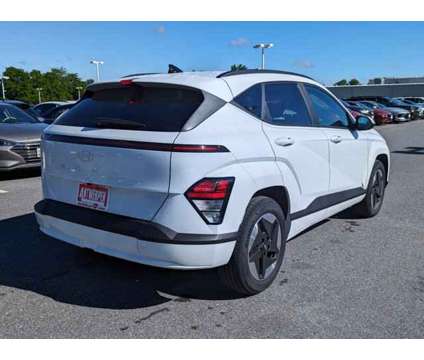 2024 Hyundai Kona Electric SEL is a White 2024 Hyundai Kona Car for Sale in Clarksville MD