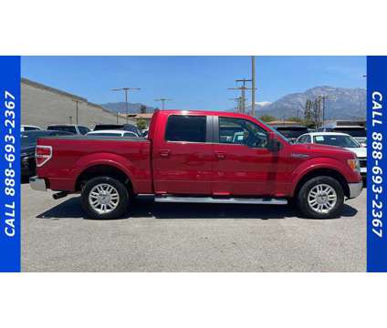 2010 Ford F-150 Lariat is a Red 2010 Ford F-150 Lariat Car for Sale in Upland CA