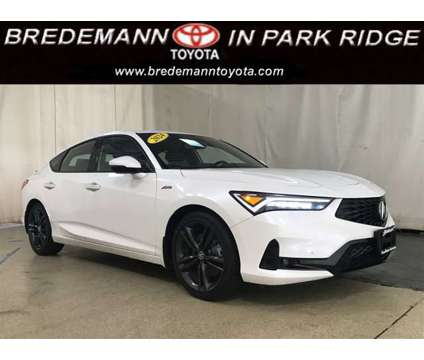 2024 Acura Integra with A-Spec Technology Package is a White 2024 Acura Integra Car for Sale in Park Ridge IL