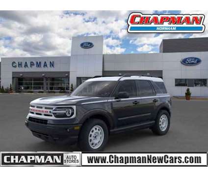 2024 Ford BRONCO SPORT HERITAGE is a Black 2024 Ford Bronco Car for Sale in Horsham PA
