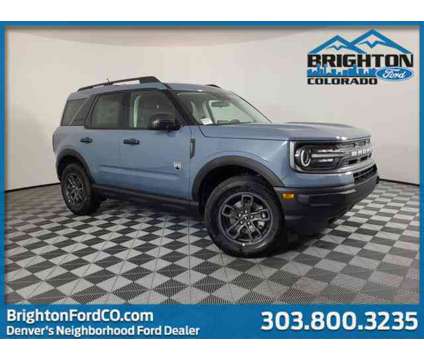 2024 Ford Bronco Sport Big Bend is a Blue, Grey 2024 Ford Bronco Car for Sale in Brighton CO