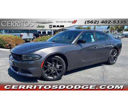 2022 Dodge Charger SXT is a Grey 2022 Dodge Charger SXT Car for Sale in Cerritos CA