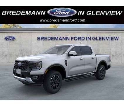 2024 Ford Ranger LARIAT is a Silver 2024 Ford Ranger Car for Sale in Glenview IL