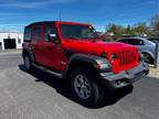 2020 Jeep Wrangler Unlimited Red, 40K miles