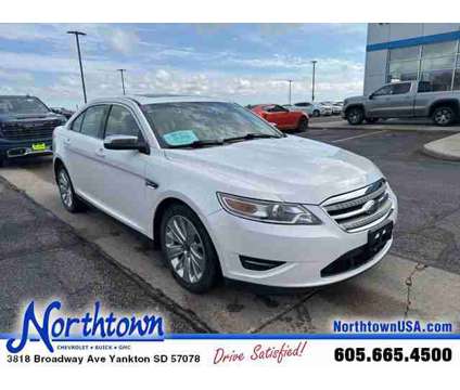 2010 Ford Taurus Limited is a Silver, White 2010 Ford Taurus Limited Car for Sale in Yankton SD