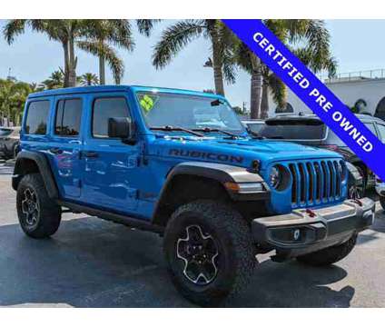 2023 Jeep Wrangler Rubicon is a Blue 2023 Jeep Wrangler Rubicon Car for Sale in Sarasota FL