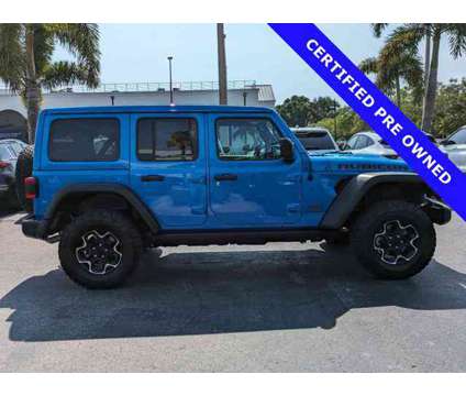 2023 Jeep Wrangler Rubicon is a Blue 2023 Jeep Wrangler Rubicon Car for Sale in Sarasota FL