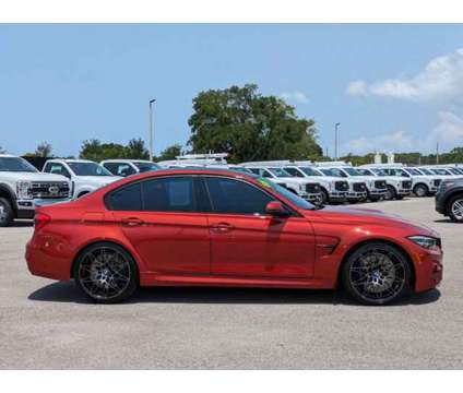 2018 Bmw M3 is a Orange 2018 BMW M3 Car for Sale in Sarasota FL
