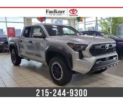 2024 Toyota Tacoma TRD Off Road Double Cab 5' Bed AT is a Silver 2024 Toyota Tacoma TRD Off Road Car for Sale in Trevose PA