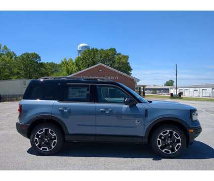 2024 Ford Bronco Sport Outer Banks is a Blue, Grey 2024 Ford Bronco Car for Sale in Winder GA