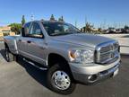 2009 Dodge Ram 3500 Laramie Quad Cab LWB 4WD DRW Silver, 2 Owner Clean Carfax