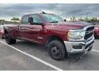 2021 Ram 3500 Tradesman Pickup 4D 8 ft Red Ram 3500 Crew Cab with 141823 Miles