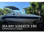 Sea Ray Sundeck 240 Deck Boats 2002