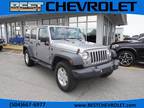 2017 Jeep Wrangler Unlimited Silver, 104K miles