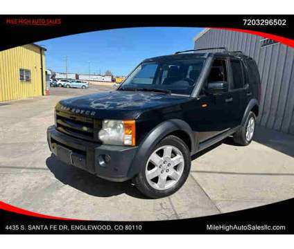 2006 Land Rover LR3 for sale is a Black 2006 Land Rover LR3 Car for Sale in Englewood CO