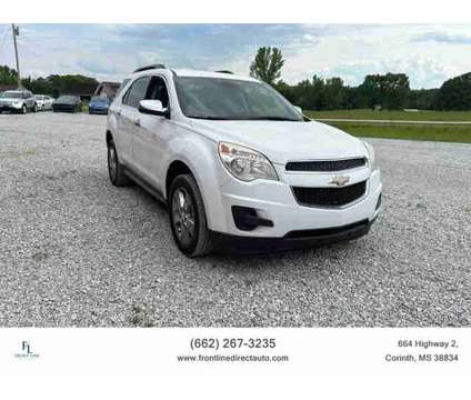 2015 Chevrolet Equinox for sale is a White 2015 Chevrolet Equinox Car for Sale in Corinth MS