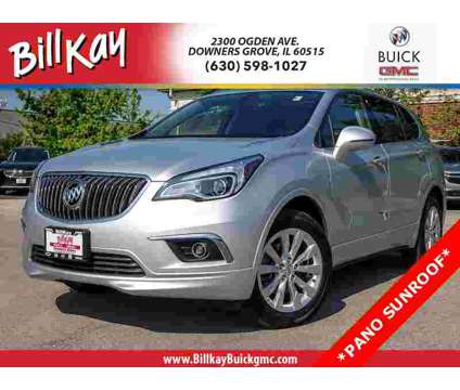 2017 Buick Envision Essence is a Silver 2017 Buick Envision Essence SUV in Downers Grove IL