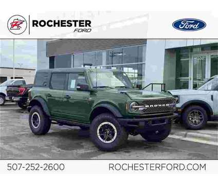 2024 Ford Bronco Badlands w/Sasquatch Pkg + Hard Top is a Green 2024 Ford Bronco SUV in Rochester MN