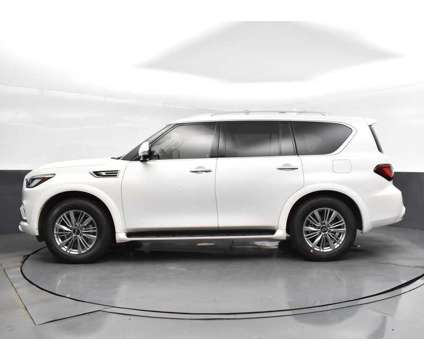 2021 Infiniti Qx80 Luxe is a White 2021 Infiniti QX80 SUV in Jackson MS