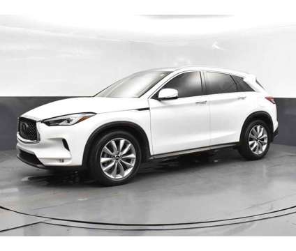 2021 Infiniti Qx50 Luxe is a White 2021 Infiniti QX50 Luxe SUV in Jackson MS