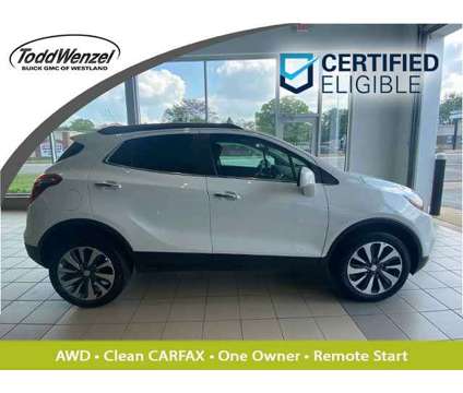 2022 Buick Encore Preferred AWD, 1 OWN, SUV is a White 2022 Buick Encore Preferred SUV in Westland MI