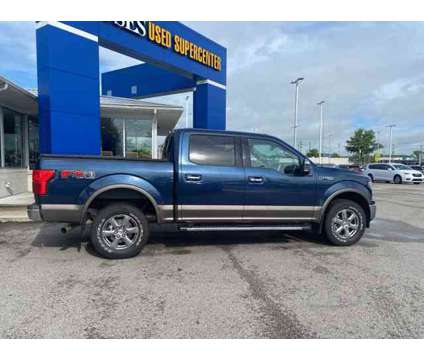 2018 Ford F-150 Lariat is a Blue 2018 Ford F-150 Lariat Truck in Saint Albans WV
