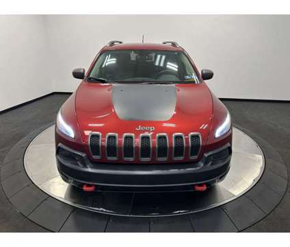 2014 Jeep Cherokee Trailhawk is a Red 2014 Jeep Cherokee Trailhawk SUV in Emmaus PA