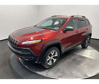 2014 Jeep Cherokee Trailhawk is a Red 2014 Jeep Cherokee Trailhawk SUV in Emmaus PA