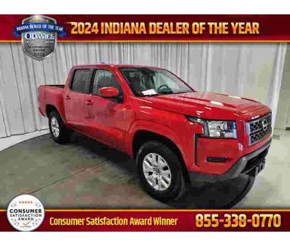 2022 Nissan Frontier SV is a Red 2022 Nissan frontier SV Truck in Fort Wayne IN