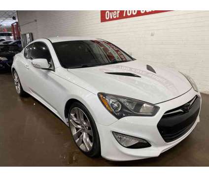 2016 Hyundai Genesis Coupe 3.8 R-Spec is a White 2016 Hyundai Genesis Coupe 3.8 R-Spec Coupe in Chandler AZ